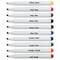 Artesprix Sublimation Markers - Chisel-Tip, Set of 10 Basic Colors
